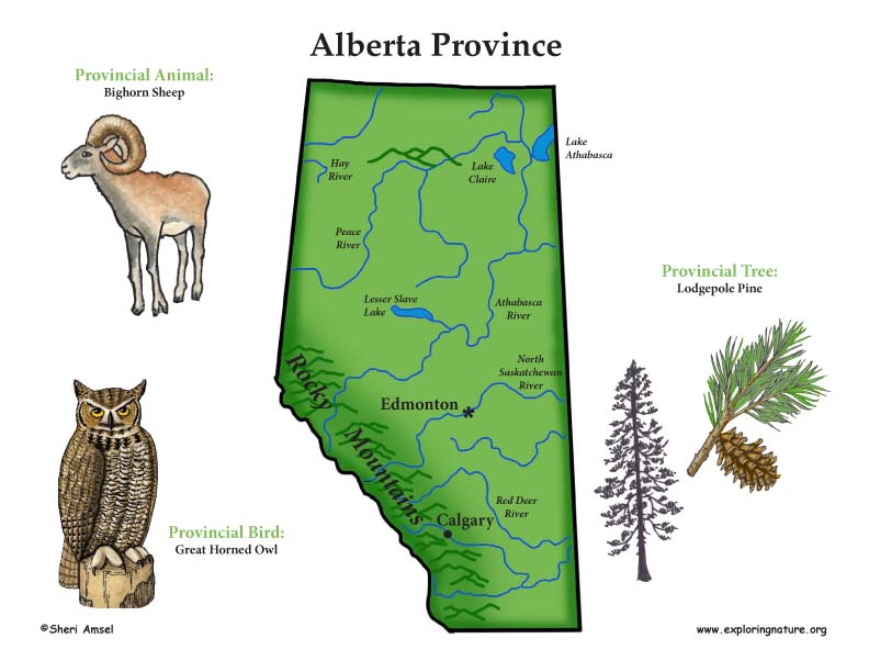 clipart alberta map - photo #29