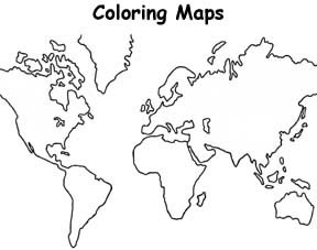 World Maps  Sale on Different Habitats Are Found Around The World By Coloring Their Maps