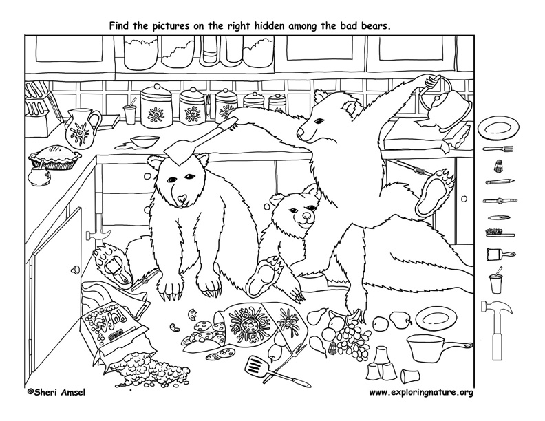 object search coloring pages and find objects - photo #37