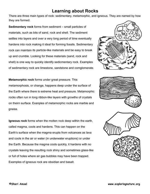 3 Main Types of Rocks and Their Properties