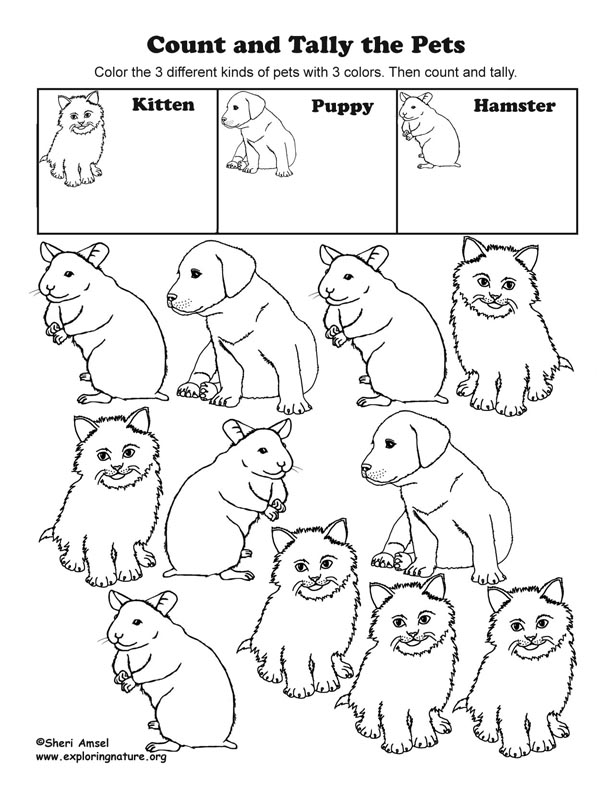 Count and tally pets
