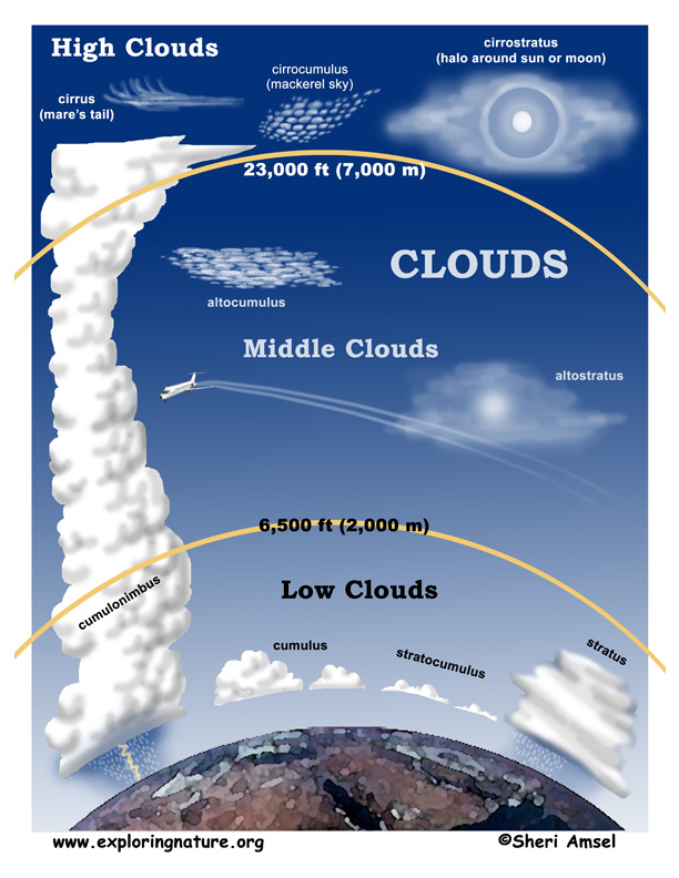 Cirrostratus Diagram